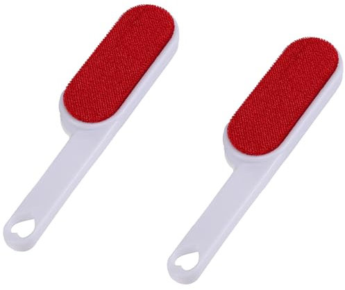 2PCS Double-Sided Lint Brushes for Clothes, Pet Hair, and Dust Removal – Perfect for Sofas, Beds, and Travel Use – Magic Reusable Lint Remover