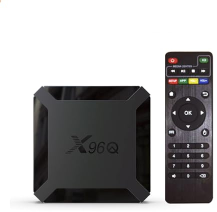 TV Box Android 11 2 GB RAM 16 GB ROM Allwinner H313 Quad Core Arm Cortex A53 Mali-450MP2 Presa di ricarica Decodifica video HD 4K Scheda TF WiFi 2.4G USB 2.0