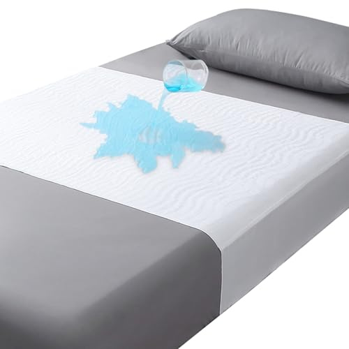 Empapadores Cama Adultos Lavables con Alas 50cm - 90x85cm (Pack 2) - Impermeable, Absorbente - Ideal para Adultos, Niños y Mayores, para Camas 90cm