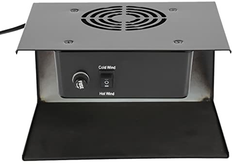 Generic Sèche-Ongles en Fer avec Air Froid Chaud, 300W, pour les Types de Vernis à Ongles, Gel UV