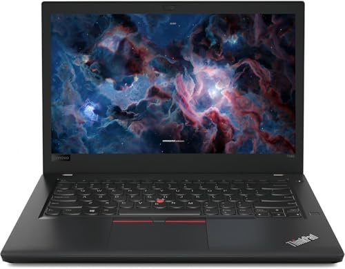 Lenovo ThinkPad T480 Ordinateur portable professionnel 14 FHD Intel Core i5-8350U, 8 Go de RAM, SSD 256 Go, clavier QWERTY américain, Windows 11 Pro (reconditionné)