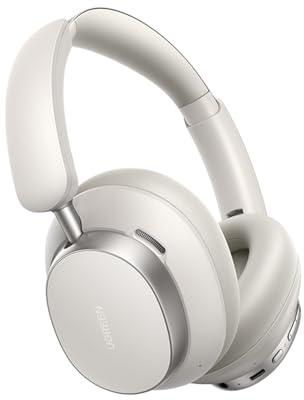 UGREEN HiTune Max6 Studio Pro Hybrid Active Noise Cancelling Wireless On-Ear - Auriculares in-ear (100 horas de reproducción), color blanco