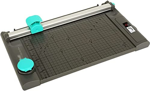 Multifunktionaler Papierschneider mit Hebelschneider, Dreh- und Wellen-Punktlinie, Funktionen für Scrapbooking und Büro