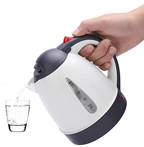1000ml Auto Wasserkocher, tragbare 12 V Wasserkocher Heizflasche für die Herstellung von Tee Kaffee Elektro Teekannen Warmwasserbereiter, automatische Abschaltung