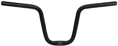 HERCHR Fahrrad-Riser-Lenker, 25,4 Mm Durchmesser, 580 Mm, Extra Langer Fahrrad-Lenker, Anti-Vibration, Faltbare Rennrad-Riser-Stange aus Aluminiumlegierung Für MTB-Rennräder