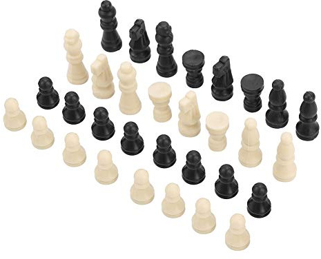 Kleines Holzschach, Magnetisches Schach, 12 X 10 X 3, 32 Stück, Internationales Schach-Unterhaltungswerkzeug für Spaß, 13 Mm Durchmesser