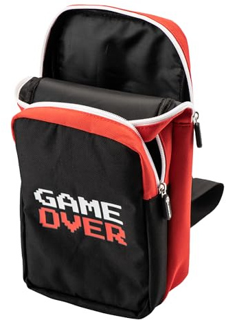 Subsonic - Umhängetasche für Nintendo Switch 2 oder Switch Oled, Switch 2 Schutztasche mit Konsolen- und Zubehörfach - Große Transport- und Aufbewahrungstasche für Switch 2 Konsole, Spiele und Zubehör