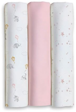Interbaby - 98981 Pack 3 Gasas bebé Muselina Color: 2 Talla: Unic