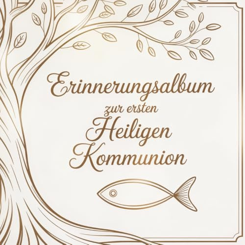 Erinnerungsalbum zur ersten heiligen Kommunion