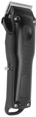 Cortadora de cabello eléctrica recargable profesional con batería de litio de 2500 mAh, 8 peines guía, motor potente y silencioso, diseño ergonómico ligero y portátil para hombres y mujeres