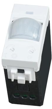gloca Sensore Movimento 1P Con Set TEMPO/LUX Compatibile Plana