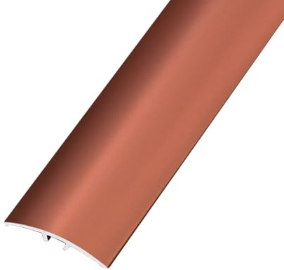 Perfil de Transición para Suelo Paquete de 3 Tiras de Transición Curvas para Suelos, Umbral de Aluminio para Puertas, Perfil de Acabado para Superficies Irregulares