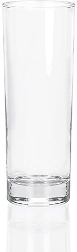 Collins Slim Water Beverage Glasses, 10 Ounce - Set of 6
