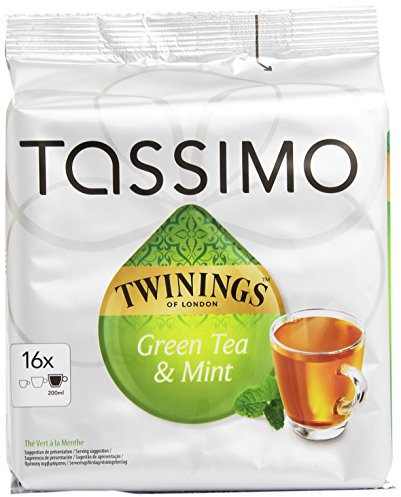 Tassimo Dosette Thé Twinings Thé Vert à La Menthe 32 Boissons 16 T Discs