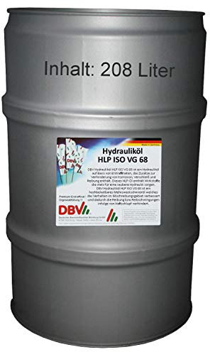 DBV-Hydrauliköl HLP ISO VG 68 208-Liter-Fass