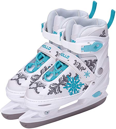 Apollo Super Skates X Pro - Justerbara Skridskor för Kvinnor, Barn och Tonåringar - Snygga Skridskor - 3 Storlekar (Barn 34 - Vuxna 36)