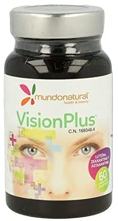 MUNDONATURAL VISIONPLUS liposomado 30cap. – recommandé en complément d’une alimentation équilibrée, complément complet proposé en gélules pratiques, boîte de 30 gélules et facilite la prise en charge