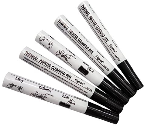 Colcolo 5X Universal-Druckkopf-Reinigungsstift Alkoholstift -Reinigungsetikett Kartenwartung Sterilisationsstift für für für Zebra