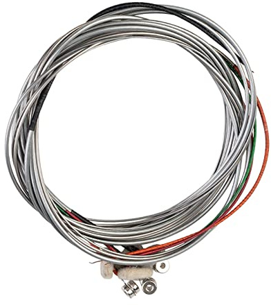 4/4 3/4 1/2 1/4 1/8 Kontrabass Violine Saiten GDAE Edelstahl Mit Cupronickel Ball End Kontrabass-Saiten Für Leistung Violine Beschläge (Color : 1/2)