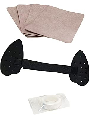 zalati Soporte para orejas de perro con almohadillas adhesivas, herramientas de tamaño ajustable para el cuidado de perros