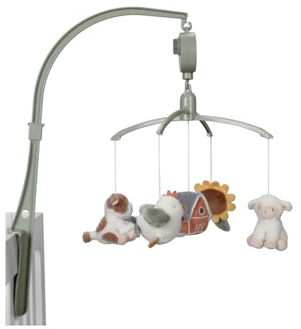 Little Dutch Little Farm 8800 - Móvil con caja de música y soporte