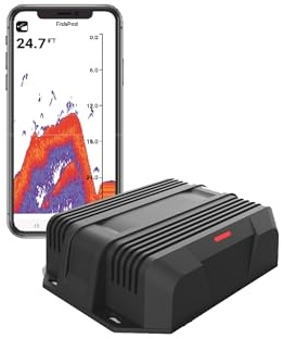 Hawkeye FISHPOD 10BX Boat Mount Bluetooth Fish Finder with AI Technology