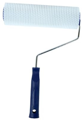 Ronyme Rullo a spillo per massetto Miscela per rasatura Rullo di vernice Manuale Rullo a bolle di laminazione professionale per uso domestico, 9 pollici