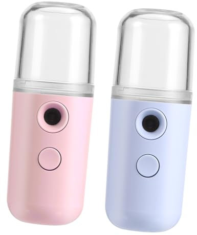 MERRYHAPY 2piezas Dispositivo Hidratante Facial Pulverizador De Facial Usb Humidificador De Aire Nano Minihumidificador Humectante