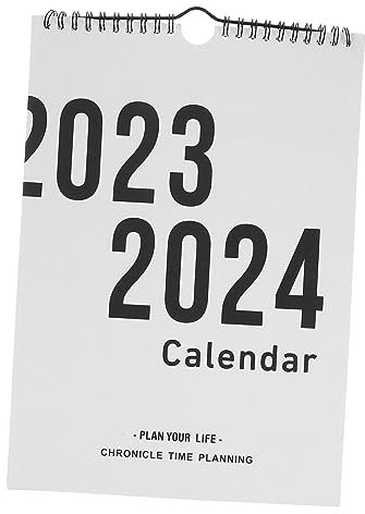 SEWACC Spiralbindung Wandkalender Monatlicher Hängender Kalender Für Termine Und Planung Für Büro Und Zuhause Gedruckte Blöcke Für Notieren