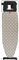 JATA Home HPLA8241 - Tavola da stiro. Asse da stiro pieghevole. Altezza regolabile. Grande superficie: 125 x 41 cm. Elevata stabilità. Fodera 100% cotone. Leggera. per ferri da stiro e centri di