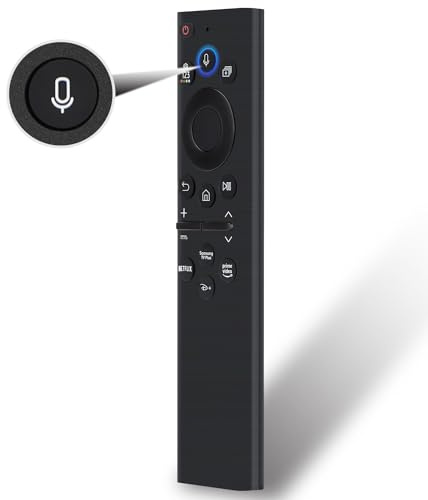 for Samsung TV Remote Replacement, for 2019-2025 Samsung Remote Control for Smart TV with Voice Control, for BN59-01385A (No Solarcell)