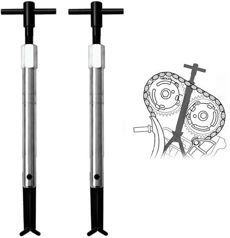 EN-48313-1 Timing Chain Tool Retainer 2PC Set Compatible with 3.6L GM Engine Cadillac Buick Saturn Pontiac Chevrolet‌ Chevy ‌Camaro Impala Canyon Colorado Equinox Lacrosse Terrain‌ Acadia Enclave