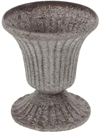 Abaodam Vaso Decorazione Resistente e Duratura Commemorativo in Ferro per per Fiori Artificiali e Naturali per, per Giardino e Festa