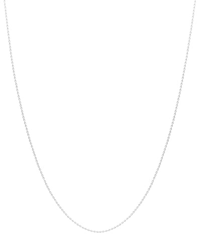 Ethos Jewelry 585 Echtgold Halskette Damen – 14K Massivgold Kette – Dainty 1,00MM Cable Chain – Verstellbar 38-40cm – Elegante Layering Kette – Geschenkverpackung inklusive