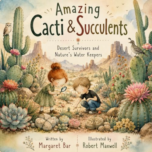 Amazing Cacti & Succulents: Desert Survivors and Nature's Water Keepers (Amazing Nature Collection)