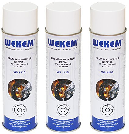Wekem 3er Sparpack 500ml Bremsenreiniger WS1110