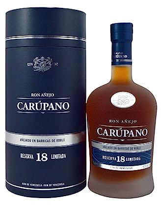 CARUPANO RON ANEJO 18 ANNI RISERVA LIMITADA 70 CL IN ASTUCCIO