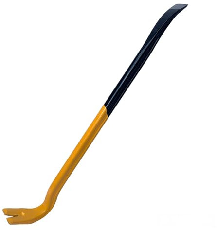 Piede di Porco Leva Chiodi Levachiodi Leverino Palanchino da Carpentiere Fabbro Barra di porco Ferro a leva (600mm)