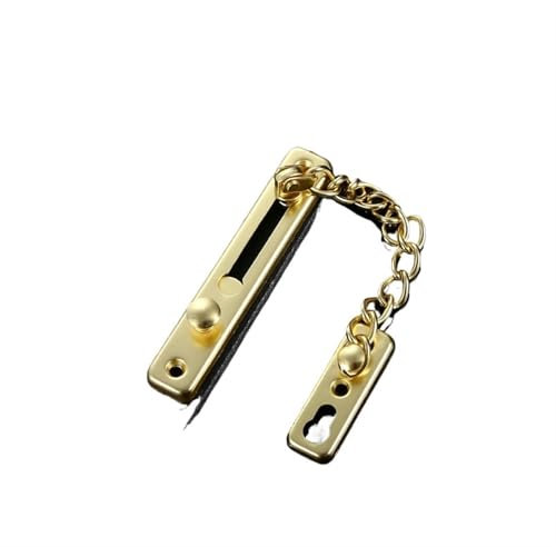 Edelstahl Tür Kettenschloss Anti-Diebstahl Security Guard Latch Home Hotel Türschloss Bolzen Schnalle TüRkette(E)