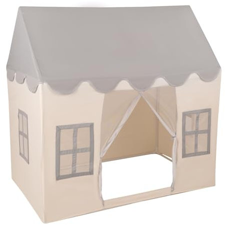 KiddyMoon Casa De Juegos para Niños Tienda Plegable Espacio Creativo Y Seguro Fácil De Montar para Interiores Y Exteriores Fomenta La Imaginación Horas De Diversión Inolvidable