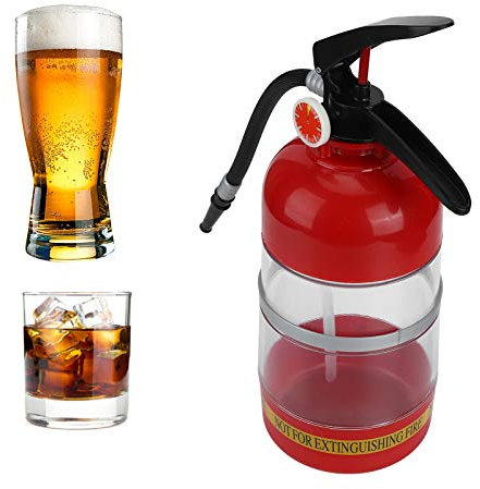 Dispensador de licor de 2L, contenedor portátil de acrílico para extintor de incendios, dispensador de cerveza original, barriles de agua y cerveza, máquina para licores y bebidas para vino, licores