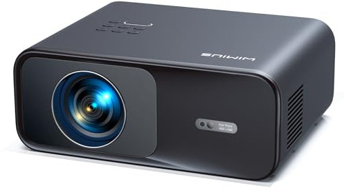 Beamer 4K Heimkino【Google TV/Sprachsteuerung/20W Dolby】mit Offiziell Netflix/Disney+,1000 ANSI Smart Beamer Autofokus Trapezkorrektur HDR10 Full HD LED Beamer WIFI Bluetooth Outdoor/HDMI ARC Projektor