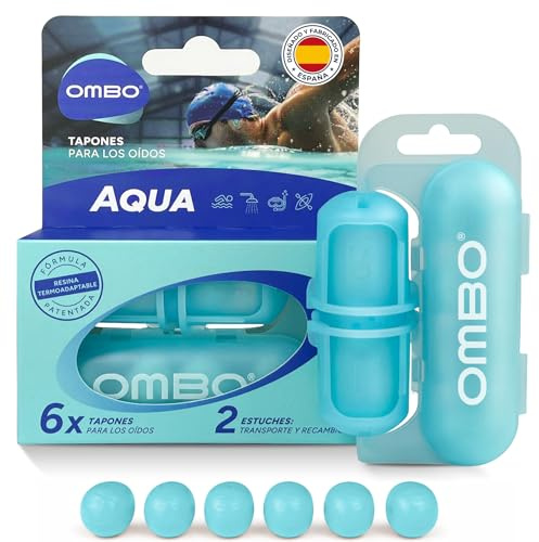 Tappi Orecchie Da Piscina|Tappi Nuoto Orecchie uomo donna| Chiusura ermetica | Riutilizzabili e ipoallergenici | 6 Tappi per le orecchie piscina | Tappi per acqua, surf, immersioni, nuoto