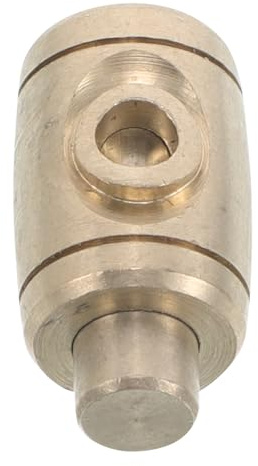 Toddmomy Water Release Watergate Key Trumpet Water Key Brass White Copper One Piece Design Integrated Press-type Valve Enhances Instrument Functionality Suitable for Trumpet Players