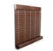 JARDIN202 - Persiana PVC Nogal Oscuro | 117 x 130 cm -
