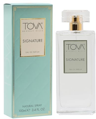 Tova Signature Eau de Parfum – Classic Bergamot Jasmine Lavender Perfume for Women – Timeless Scent – USA-Made & Cruelty-Free – 3.4 fl oz