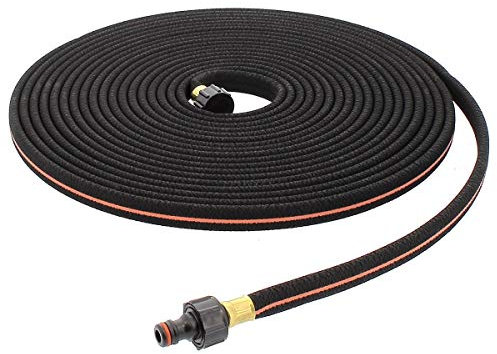 HUGGY TUYAUX Tuyau d'arrosage Micro-poreux Plat - Longueur 7.50 mètres