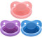 LittleForBig Confezione da 3 ciucci Generation 1 Paci-rosa/azzurro/viola chiaro