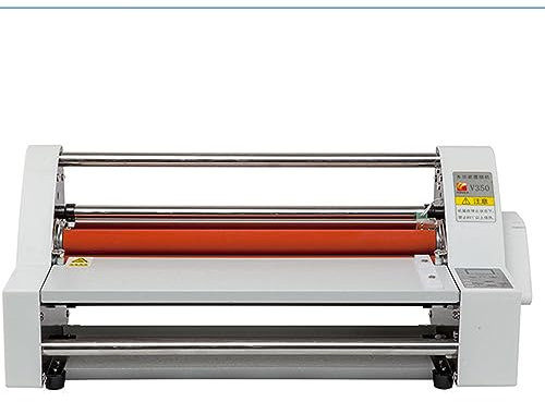 Máquina laminadora, Máquina laminadora térmica de 4 rodillos para papel A3/A4 de una o dos caras,35CM