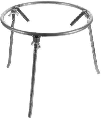 HANABASS Dreibein Aus Gusseisen Für Camping-kochen Ofenständer Lagerfeuer-kochständer Gestell Für Offenes Feuer Kochuntersetzer Für Reisen Und Picknick